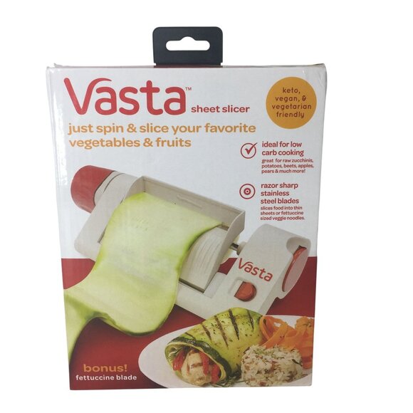 Vasta Sheet Slicer For Vegetables & Fruits With Stainless Steel Blades - Picture 2 of 5